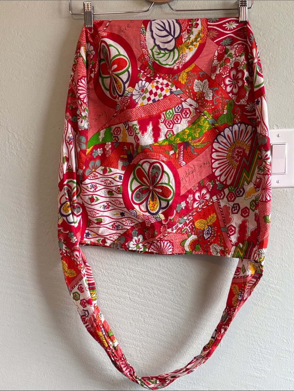 Bundle 2/$30! Free People Kimono Print Cotton Tote 16x12”